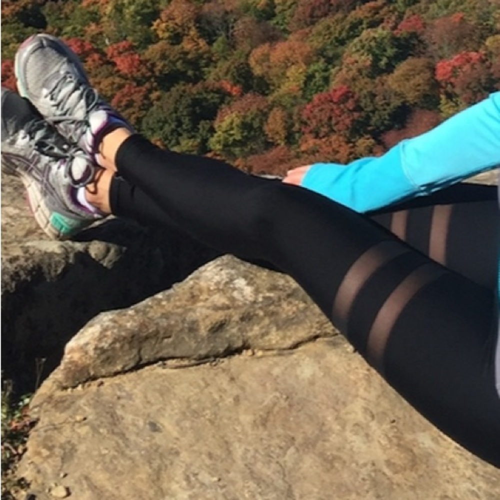 Black High-Waisted Leggings